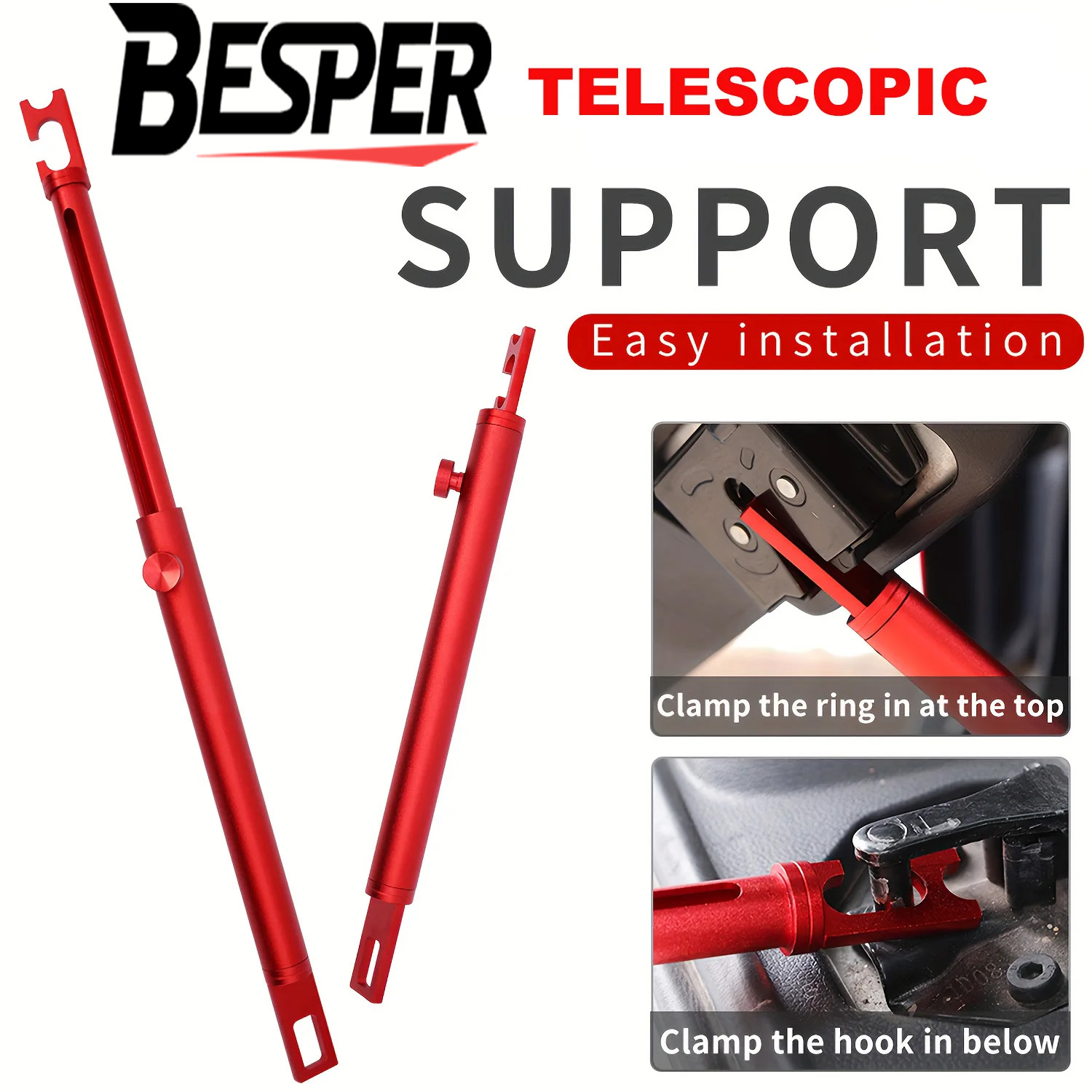 Dent Repair Puller - Telescopic Car Dent Repair Support Bar