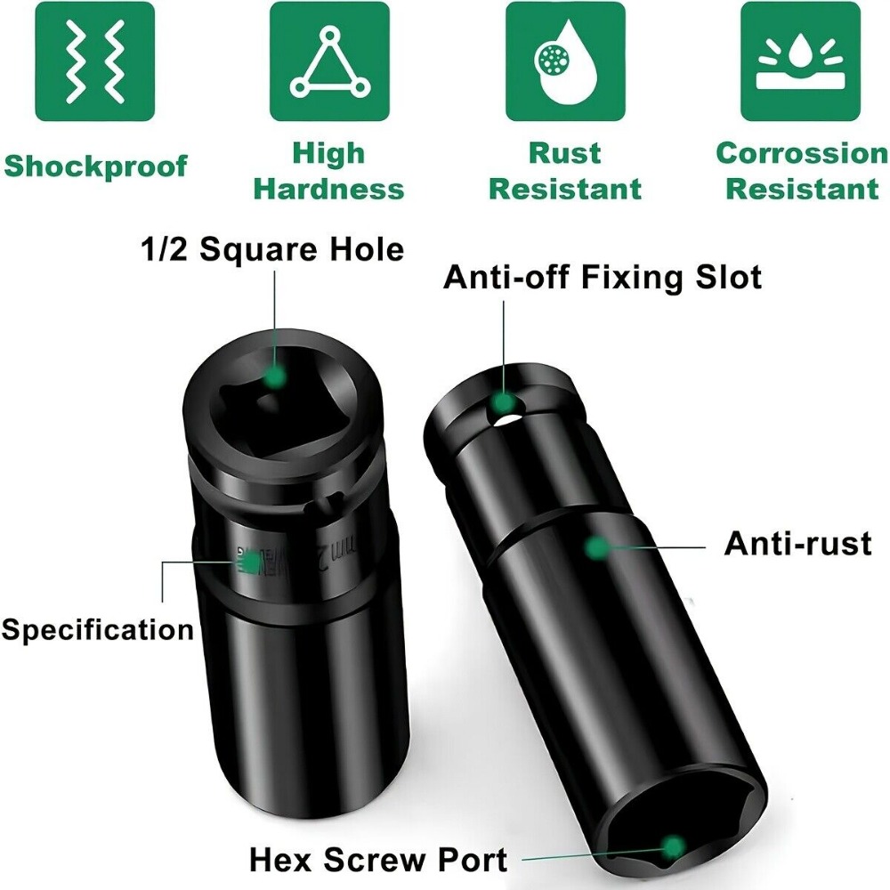 1/2Inch Drive 6-Point Impact S - Pneumatic Impact Wrench review and price