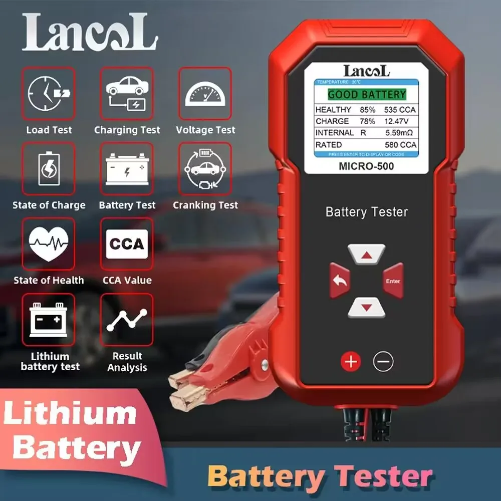 Lancol Micro 500 12V Car Batte - Battery Load Tester review and price