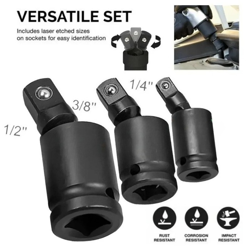 1/3PCS 360 Degree Swivel Knuck - Pneumatic Impact Wrench review and price