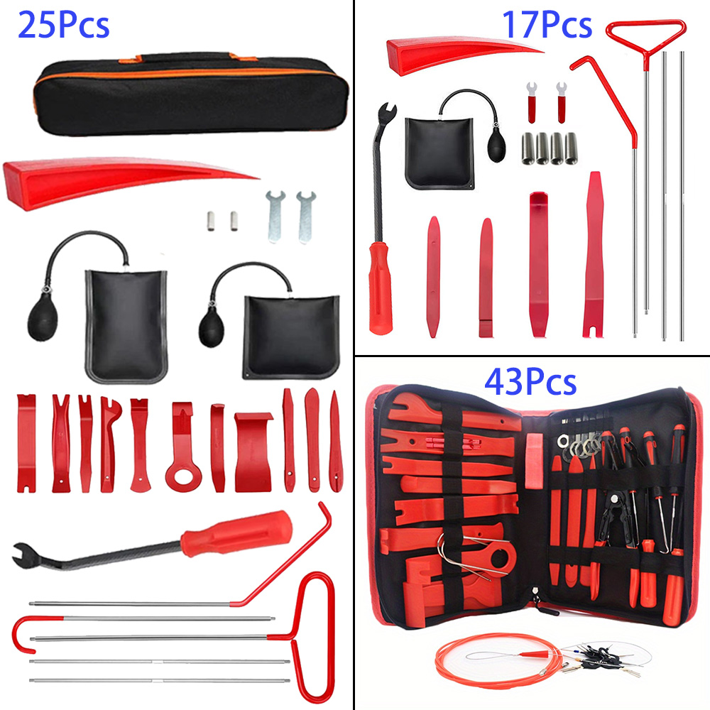 43/25/17Pcs Car Air Wedge Pump - Dent Repair Puller review and price