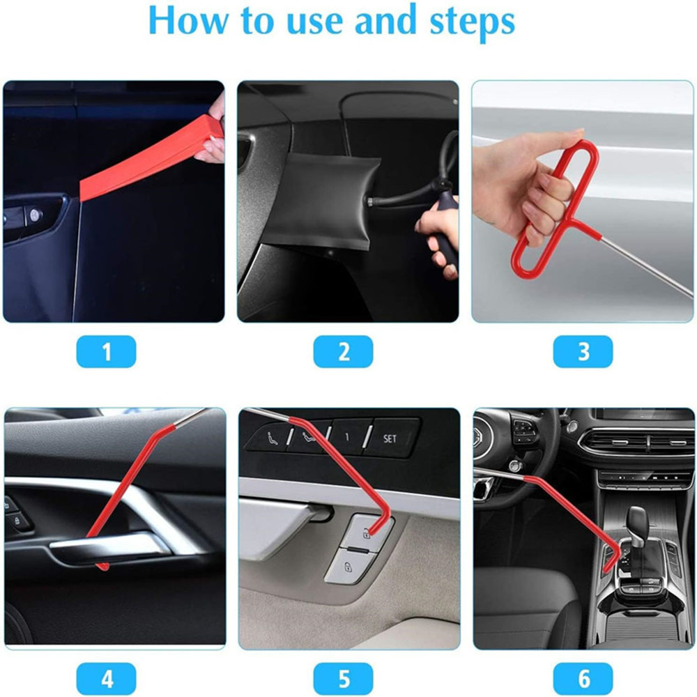 43/25/17Pcs Car Air Wedge Pump - Dent Repair Puller review and price